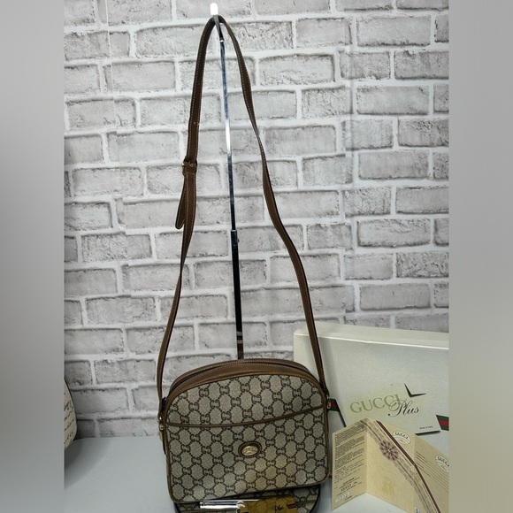 Gucci GG Plus Crossbody Shoulder Bag PVC Leather
with box & Gucci Plus COA Card - Picture 3 of 17